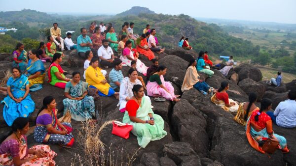 Dhyanm on hills