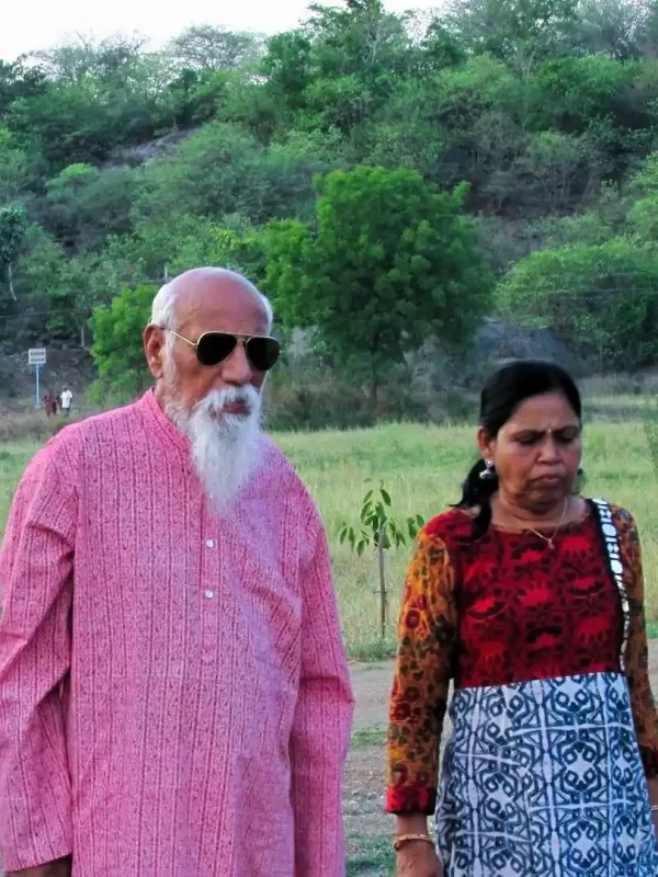 Patriji and Saroja Madam